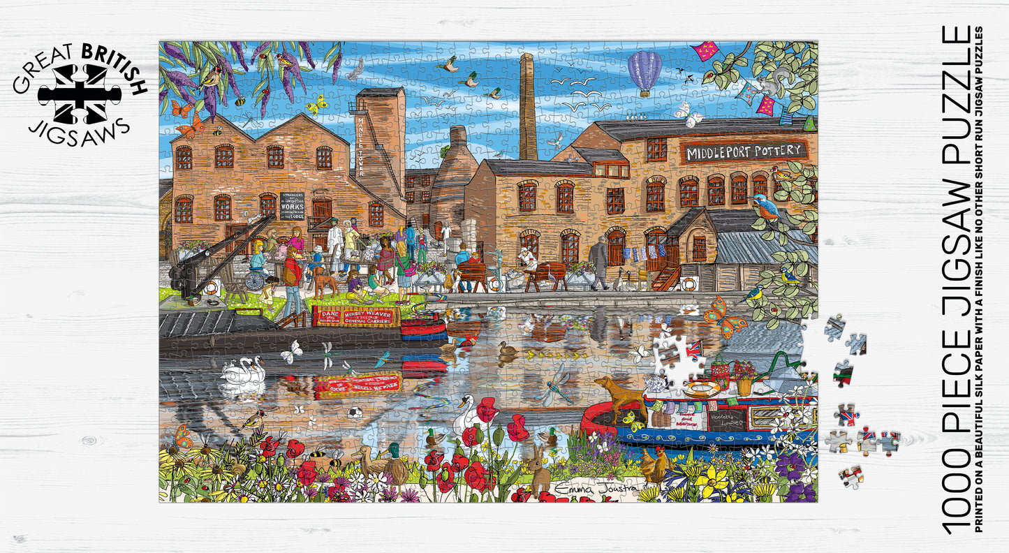 Middleport Pottery 1000 Piece Jigsaw Puzzle