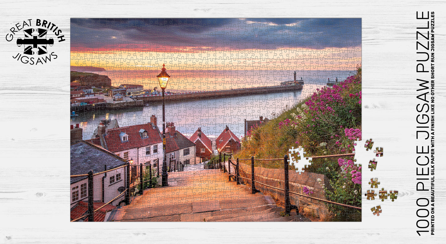 Whitby 199 Steps 1000 Piece Jigsaw Puzzle
