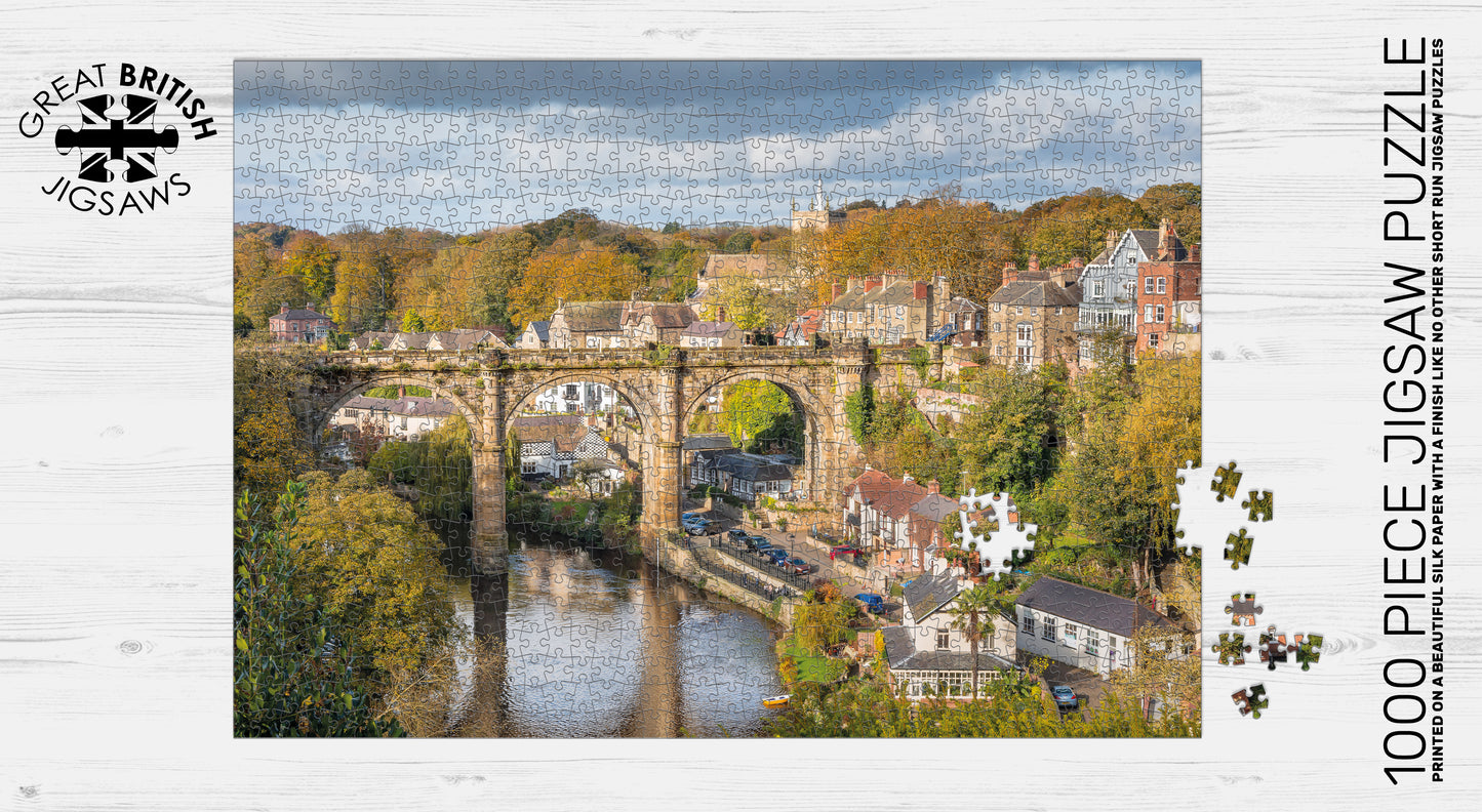 Knaresborough the Viaduct 1000 Piece Jigsaw Puzzle