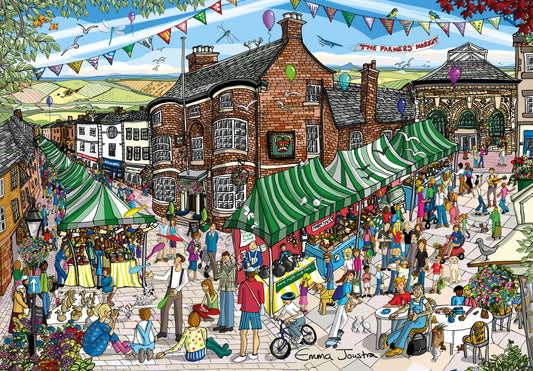 Farmers Market 1000 Piece Jigsaw Puzzle