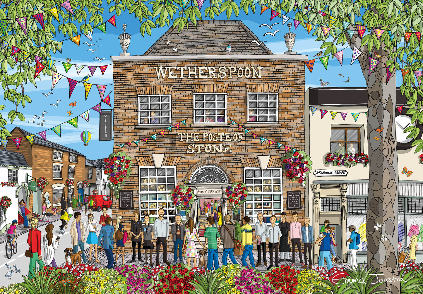 Poste of Stone 1000 Piece Jigsaw Puzzle