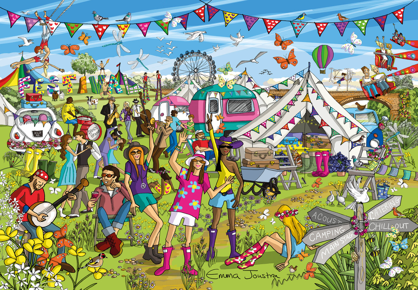 Festival Season 1000 Piece Jigsaw Puzzle