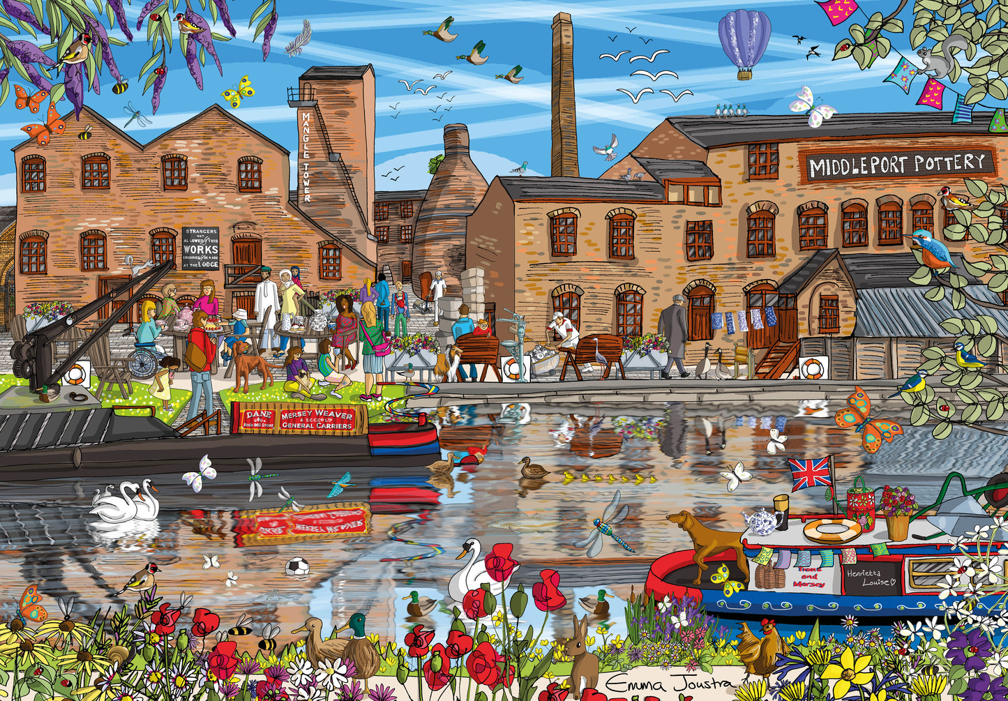 Middleport Pottery 1000 Piece Jigsaw Puzzle
