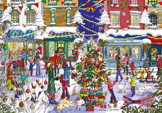 Christmas Town 1000 Piece Jigsaw Puzzle