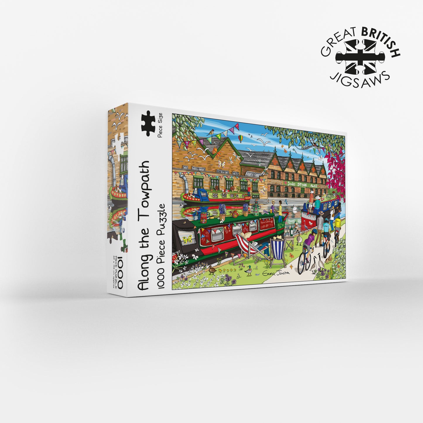 Along the Towpath 1000 Piece Jigsaw Puzzle