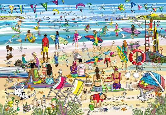 Surf's Up 1000 Piece Jigsaw Puzzle