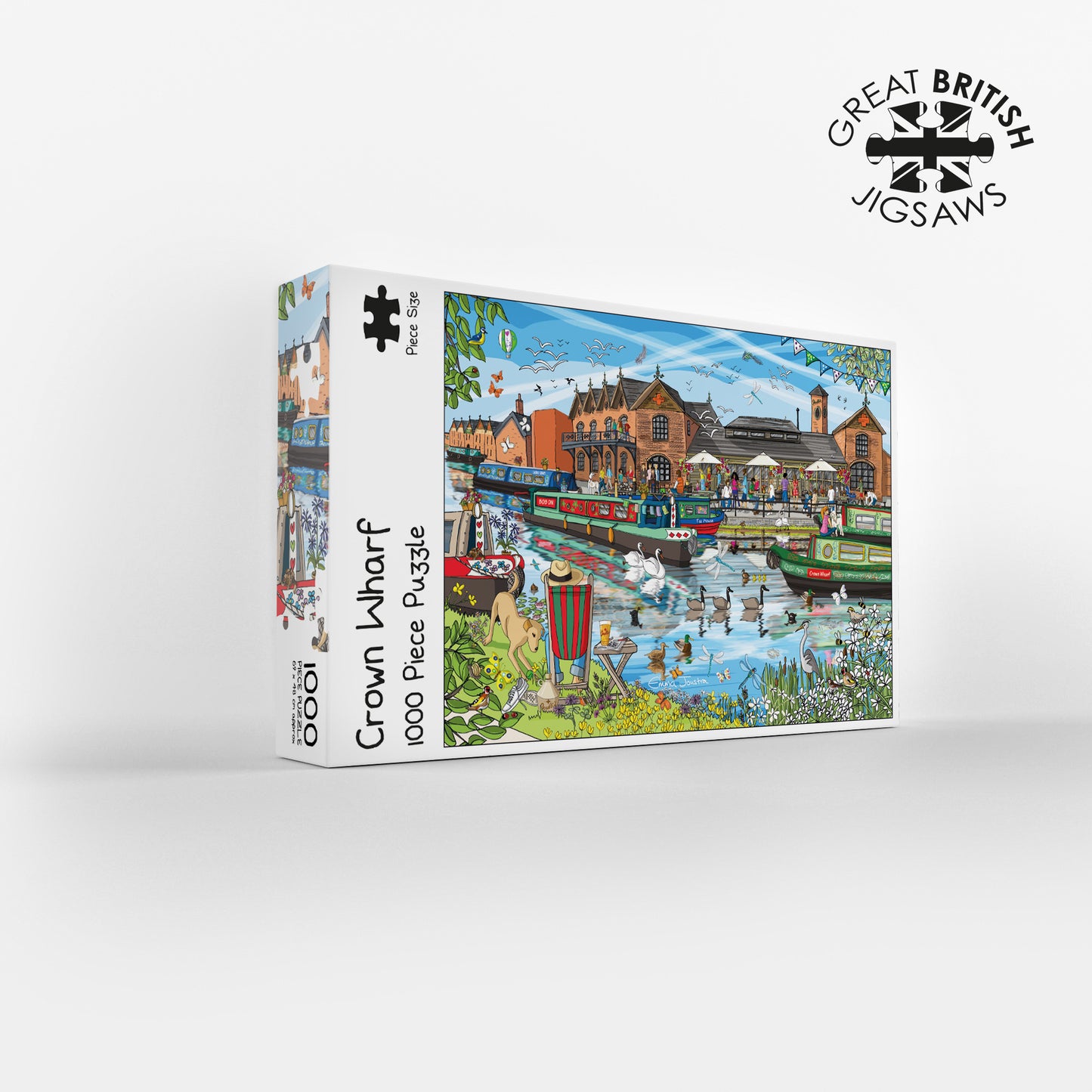 Crown Wharf 1000 Piece Jigsaw Puzzle