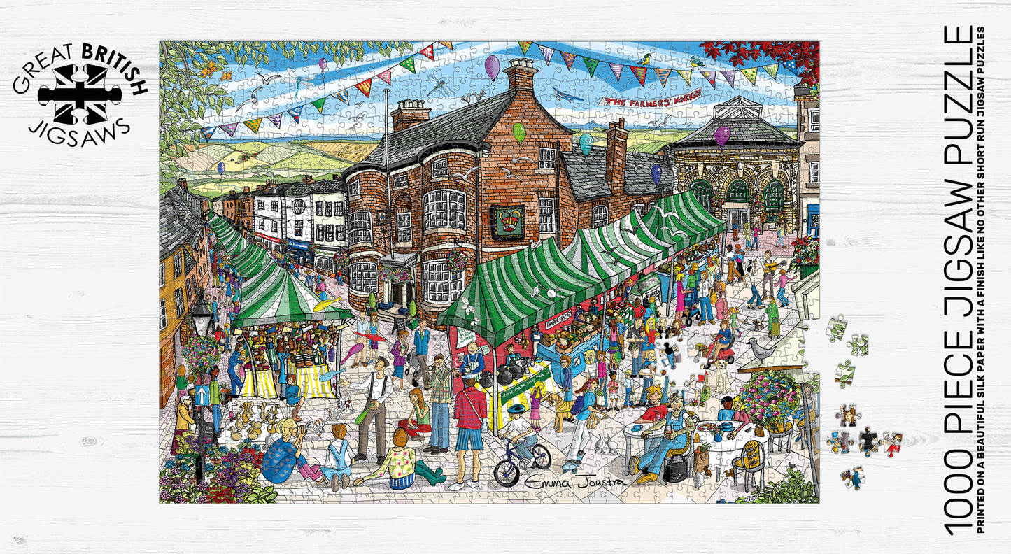Farmers Market 1000 Piece Jigsaw Puzzle