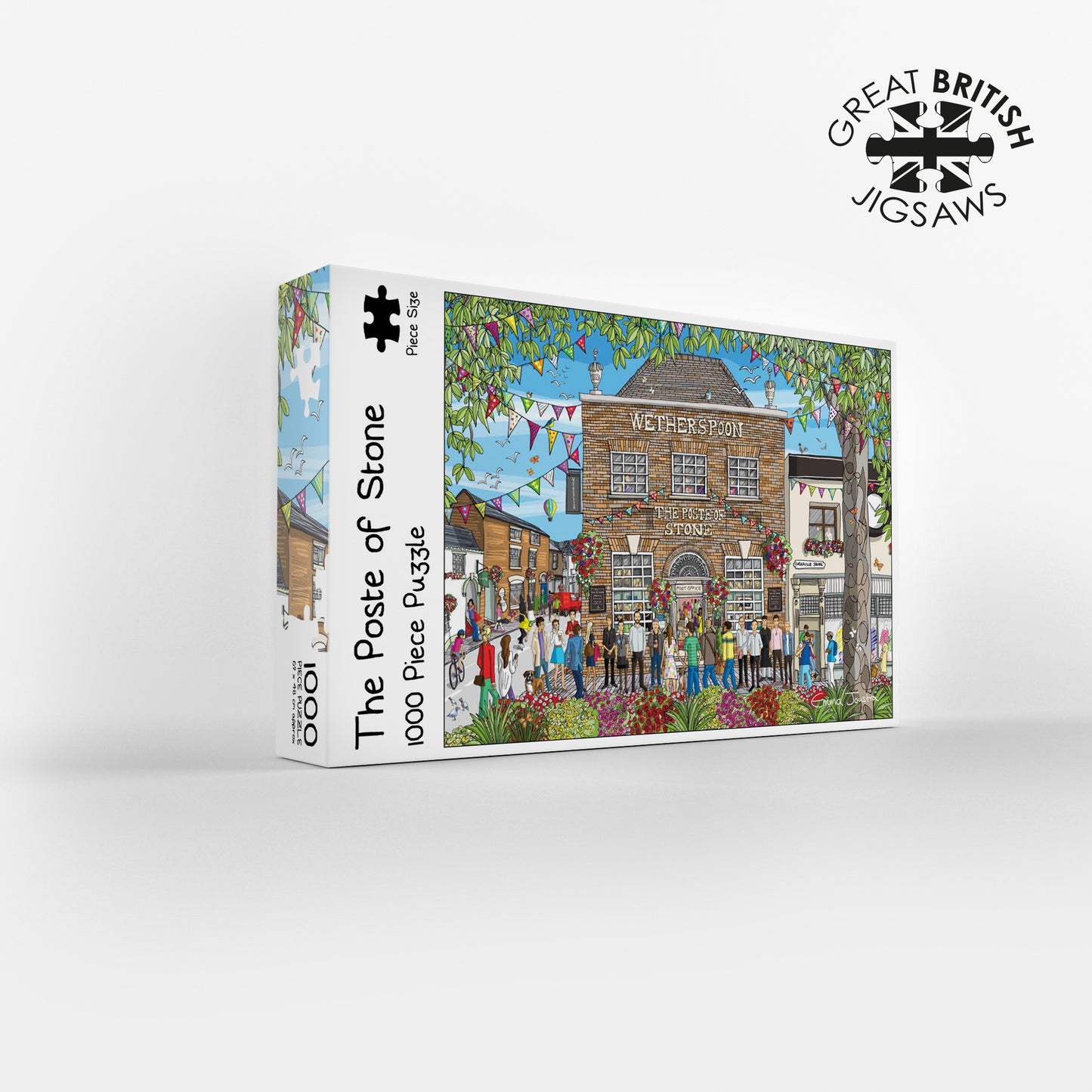 Poste of Stone 1000 Piece Jigsaw Puzzle