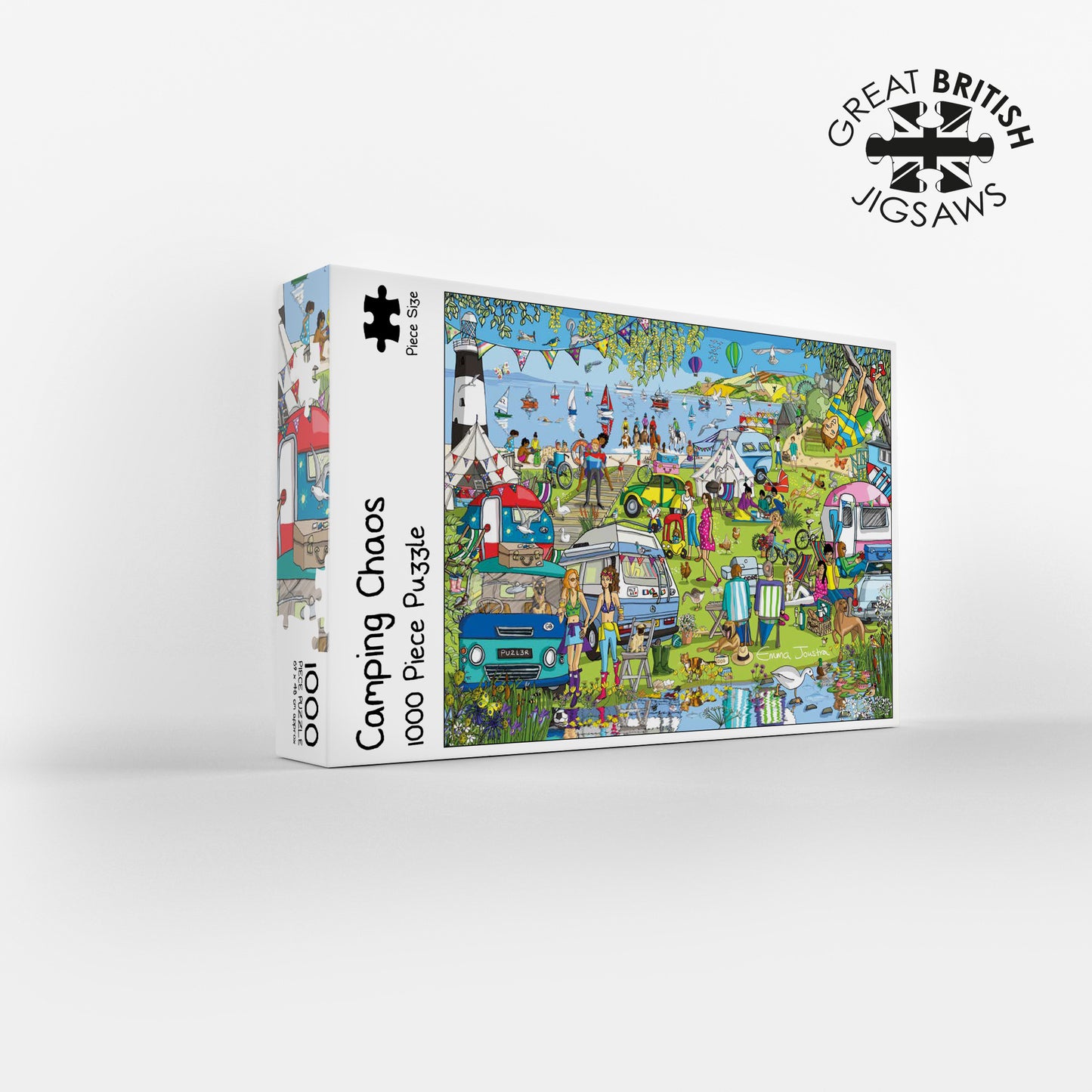 Camping Chaos 1000 Piece Jigsaw Puzzle