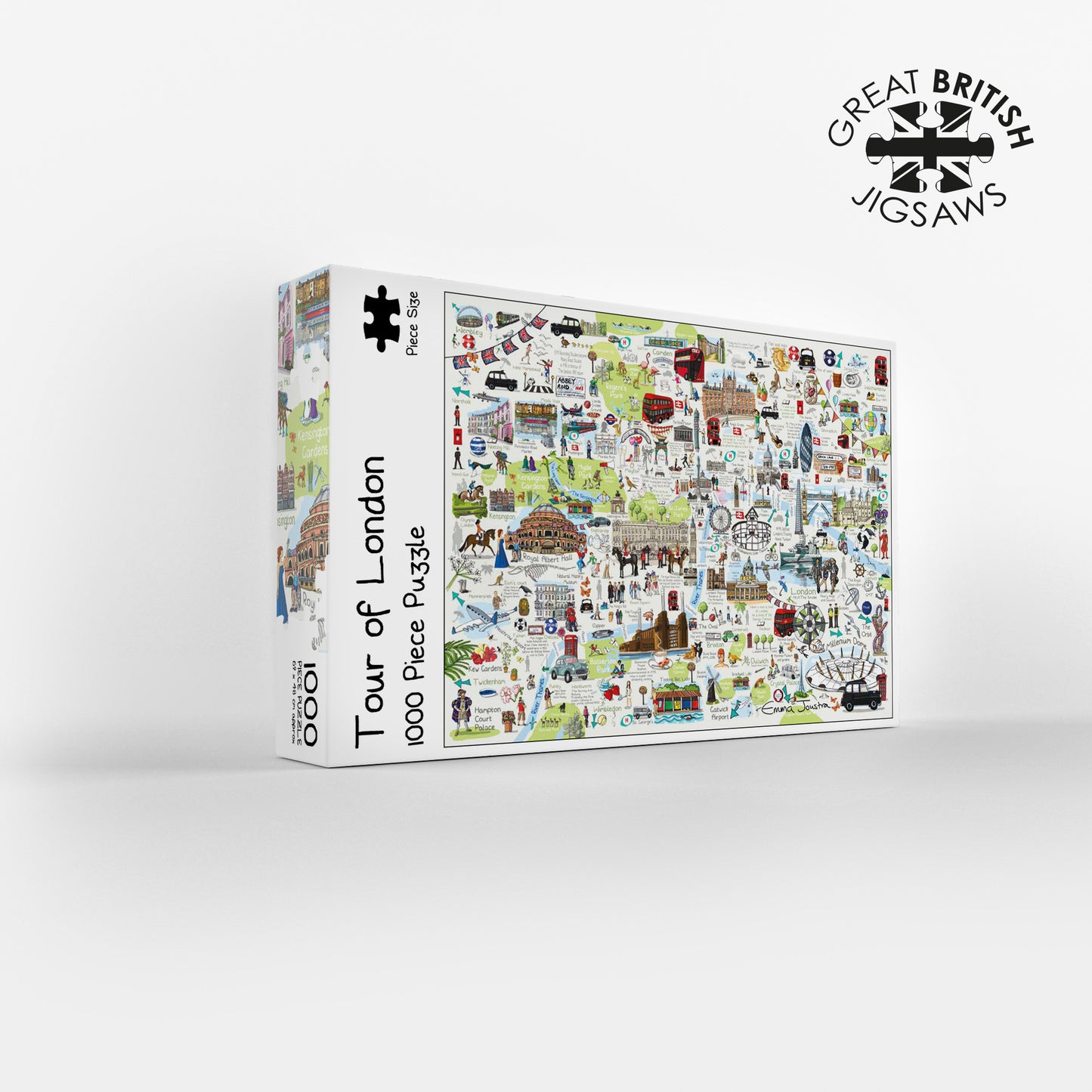 London Map 1000 Piece Jigsaw Puzzle