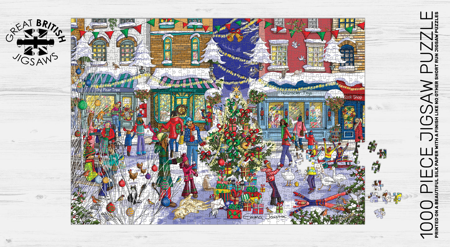 Christmas Town 1000 Piece Jigsaw Puzzle