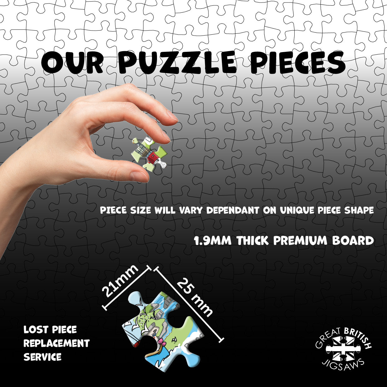 Horse and Pony A to Z 1000 Piece Jigsaw Puzzle