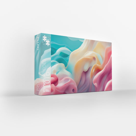 Fluid - Mindful Pieces 1000 Piece Jigsaw Puzzle