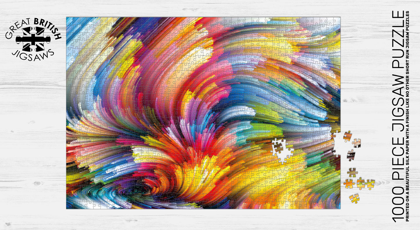 Straws - Mindful Pieces 1000 Piece Jigsaw Puzzle