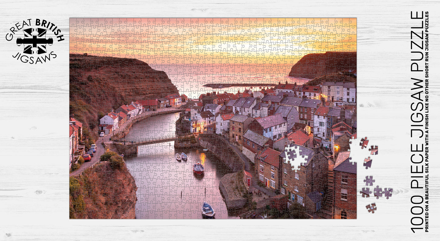 Staithes the View 1000 Piece Jigsaw Puzzle