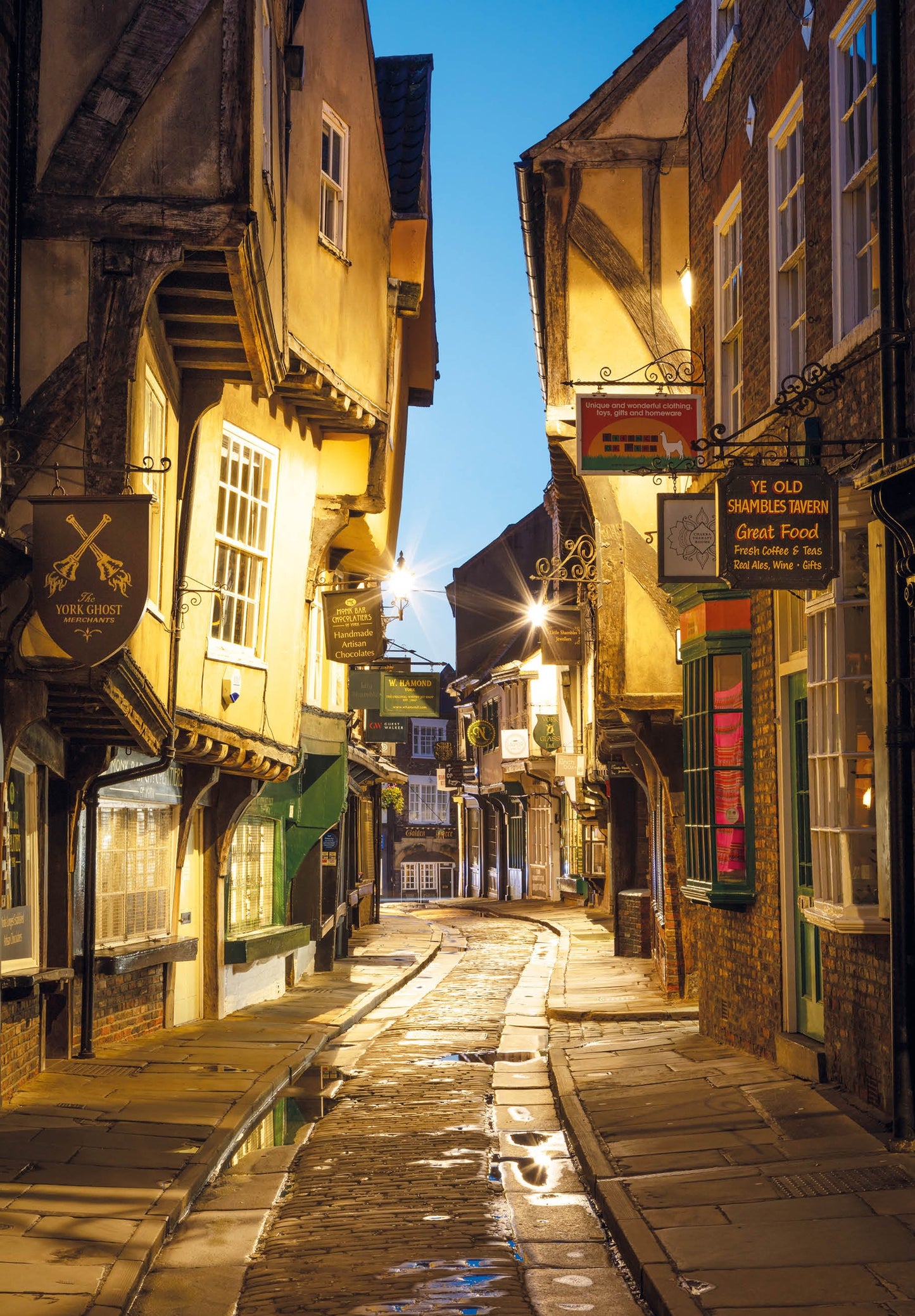 The Shambles in York 1000 Piece Jigsaw Puzzle
