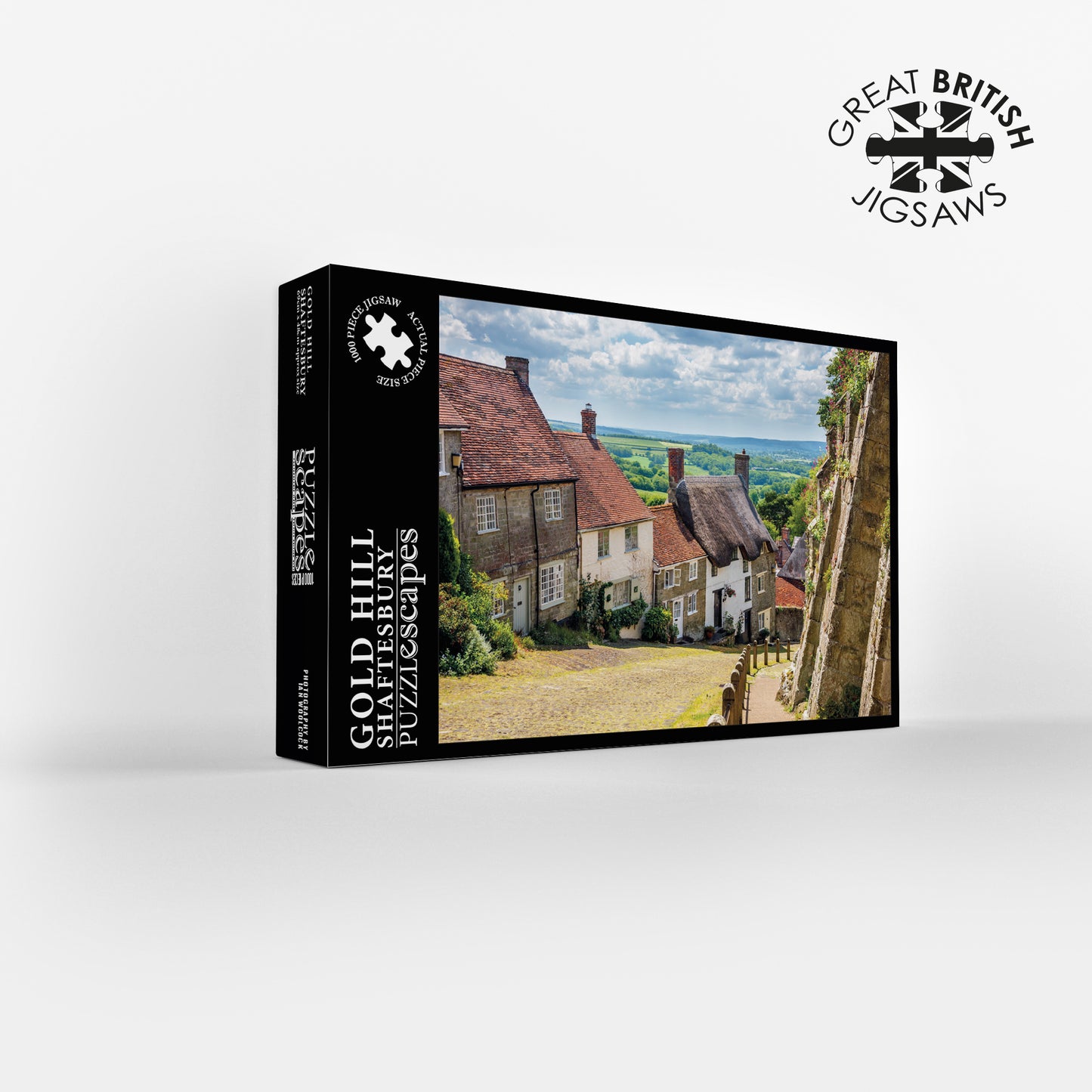 Gold Hill, Shaftesbury 1000 Piece Jigsaw Puzzle