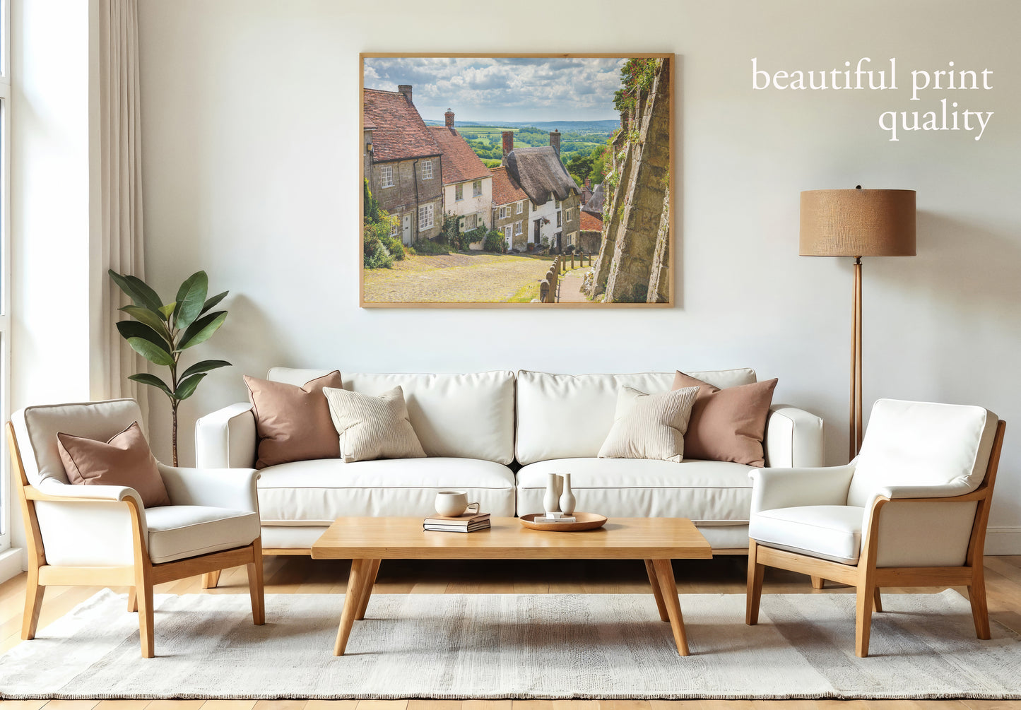 Gold Hill, Shaftesbury 1000 Piece Jigsaw Puzzle