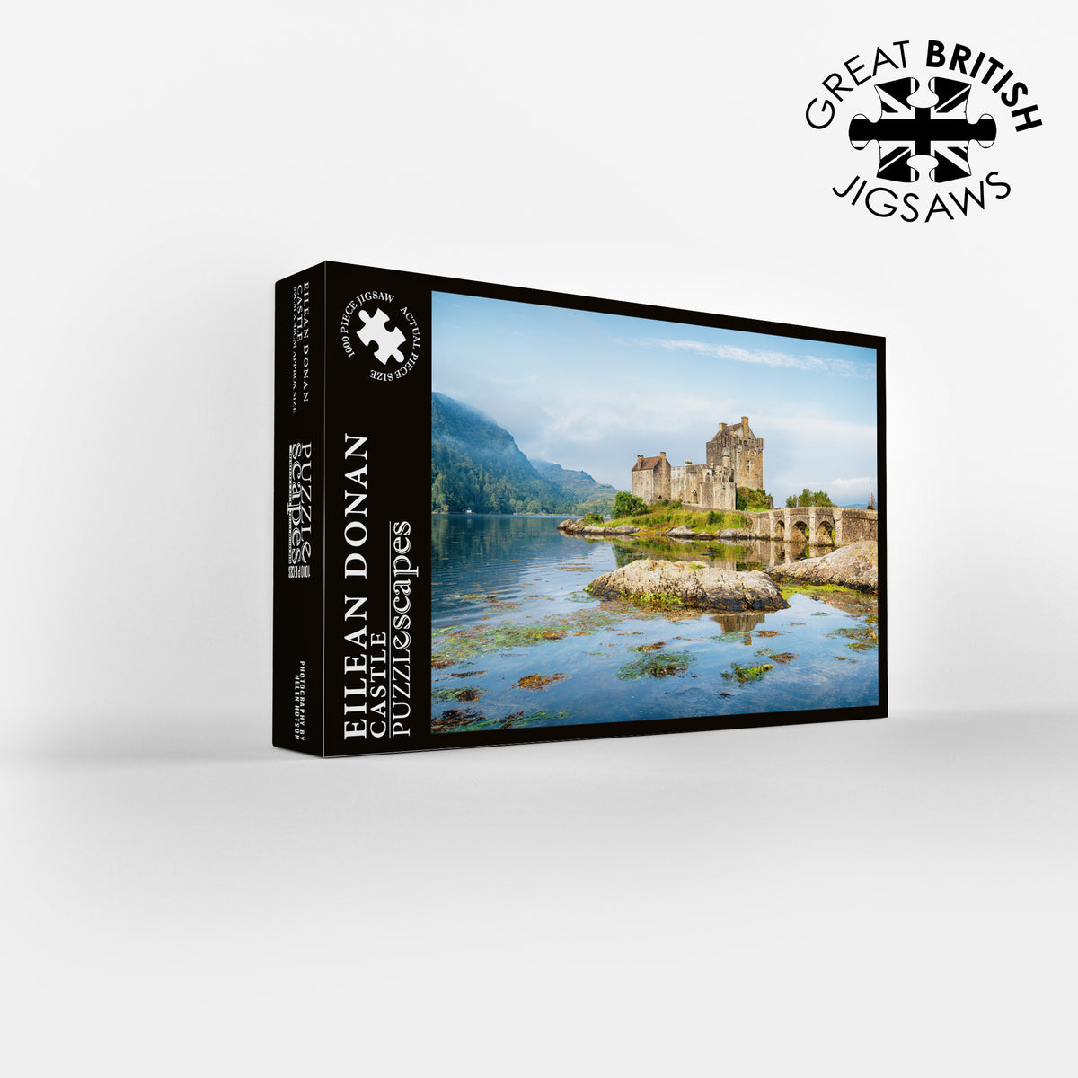 Eilean Donan Castle in the Highlands 1000 Piece Jigsaw Puzzle