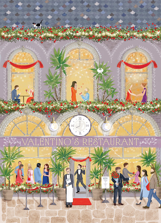 Valentino's Restaurant 1000 Piece Jigsaw Puzzle