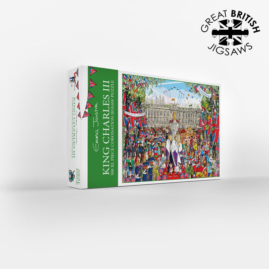 The King's Coronation 500 XL Piece Jigsaw Puzzle