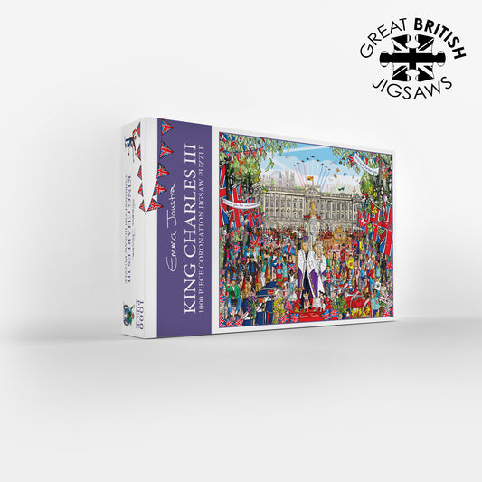 The King's Coronation 1000 Piece Jigsaw Puzzle