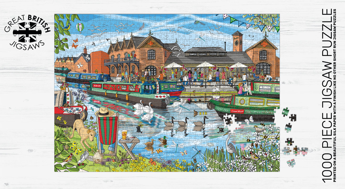 Crown Wharf 1000 Piece Jigsaw Puzzle